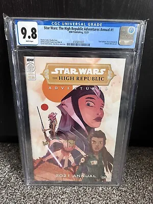 Buy Star Wars: High Republic Adventures Annual #1 CGC 9.8 Many 1st Apps • 4.20£