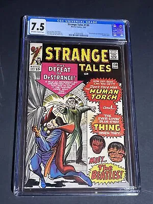 Buy Strange Tales #130 - Marvel 1965 CGC 7.5 Baron Mordo And Dormammu Appearance. Be • 200.14£