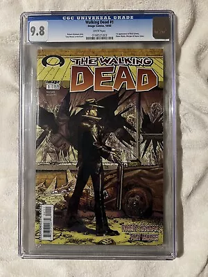 Buy Walking Dead #1 - Image 2003 CGC 9.8 1st Appearance Of Rick Grimes, Shane Walsh, • 3,950£