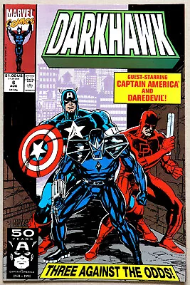 Buy Darkhawk #6 Vol 1 - Marvel Comics - Danny Fingeroth - Mike Manley • 4.95£