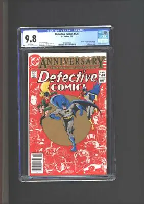 Buy Detective Comics #526 CGC 9.8 Anniversary Issue  Death  Of Jason Todd's Parents  • 159.90£