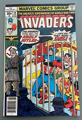 Buy Invaders #19 (Marvel 1977) 1st Cameo App Of 2nd Union Jack, Brian Falsworth! • 11.98£