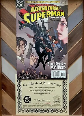 Buy ADV OF SUPERMAN #627 (DC 2004) NELSON Signed/Numbered 835/1000 Exclusive + COA! • 18.07£
