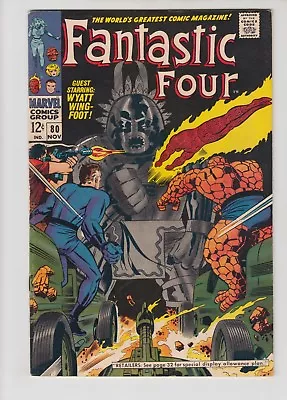 Buy Fantastic Four #80 Vf- 1968 Marvel  • 31.67£