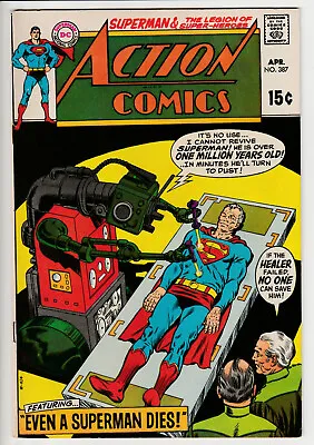 Buy Action Comics #387 - 1970 - Vintage DC 15¢ - Batman Superman Joker Wonder Woman • 0.99£