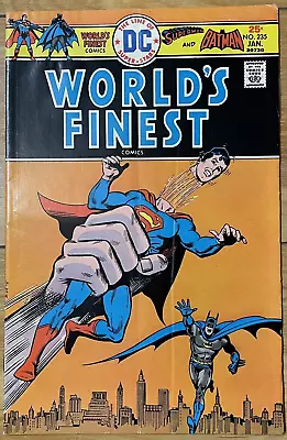 Buy 1976DC Comic Superman And Batman World's Finest #235 Superman's Stolen Birthday  • 5.14£