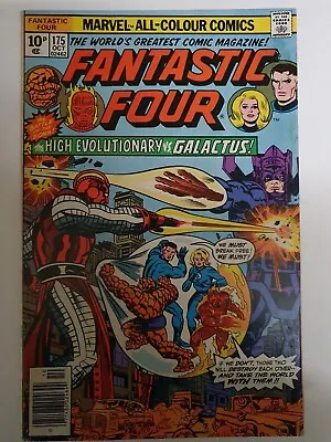 Buy Fantastic Four #175 (1976) Galactus Vs High Evolutionary Marvel Comics • 5£