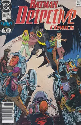 Buy Detective Comics #614 (Newsstand) VF; DC | Batman Motorcycle Cover - We Combine • 3.98£