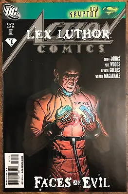 Buy Action Comics #873 By Johns Woods Luthor Faces Of Evil New Krypton NM/M 2009 • 3.19£