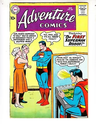 Buy Adventure 265 F+ (6.5) 10/59  The First Superman Robot!  • 78.93£