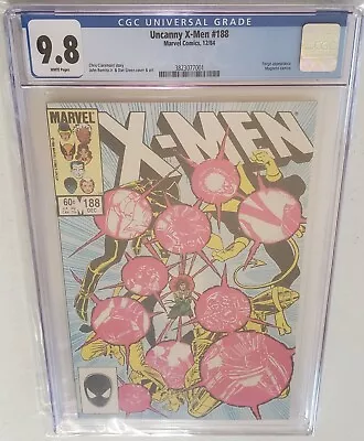 Buy Uncanny X-Men #188D CGC 9.8 1984 D • 75.11£
