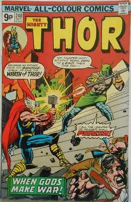 Buy Thor (1962) # 240 UK Price (7.0-FVF) 1975 • 12.60£