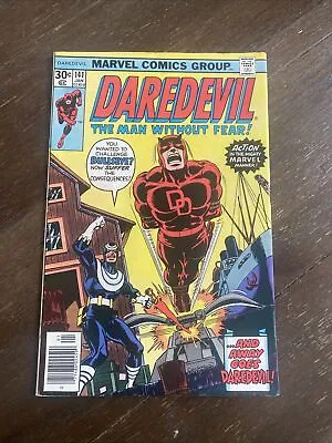 Buy Daredevil #141 Newsstand (Marvel, 1976) Key- 3rd Bullseye VF • 30.83£