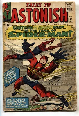 Buy Tales To Astonish #57 - 1964 - Marvel - G - Comic Book • 80.35£