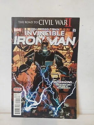 Buy Invincible Iron Man #9 Marvel Comics First Full Appearance Riri Williams 2016 • 49.99£