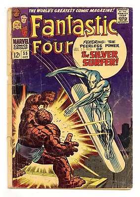 Buy Fantastic Four #55 FR/GD 1.5 1966 • 28.15£