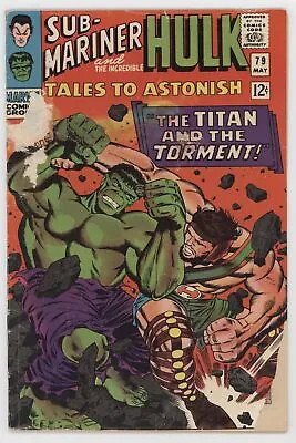 Buy Tales To Astonish 79 Marvel 1966 GD Namor Sub-Mariner Hulk Hercules Jack Kirby • 10.44£