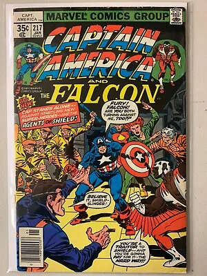 Buy Captain America #217 1st Appearance Quasar (Marvel Man) 4.0 (1978) • 9.64£
