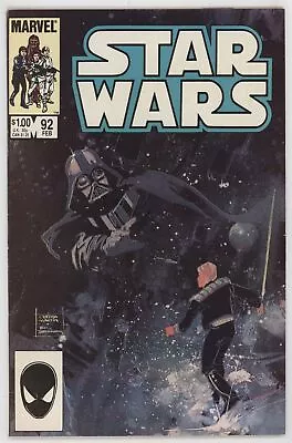 Buy Star Wars 92 Marvel 1985 VF Darth Vader Luke Skywalker Bill Sienkiewicz • 17.59£