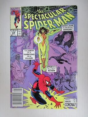 Buy 1991 Marvel Comics Peter Parker The Spectacular Spider-Man #176 1st Corona • 8.66£