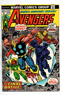 Buy Avengers #122 - Zodiac - Captain America - Iron Man - 1974 - VG • 7.90£