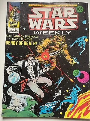 Buy Star Wars Weekly, No.45 Vintage Marvel Comics UK • 2.95£