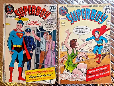 Buy Superboy #177 + 179 - Two Original 1971 DC Comics • 3.79£