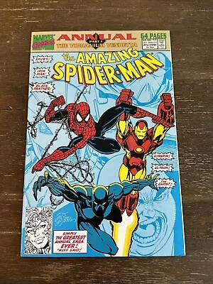Buy The Amazing Spider-Man Annual #25 (Marvel 1991) 1st Solo Story Venom VF+ • 9.65£