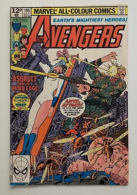 Buy Avengers #195 KEY 1st Appearance Taskmaster Cameo (Marvel 1980) FN+ Bronze Age • 25.88£