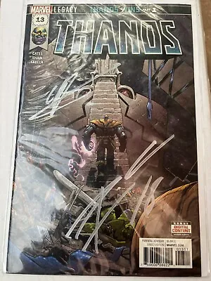 Buy Thanos 13 First Print Cosmic Ghost Rider Signed Donny Cates And Geoff Shaw • 94.14£