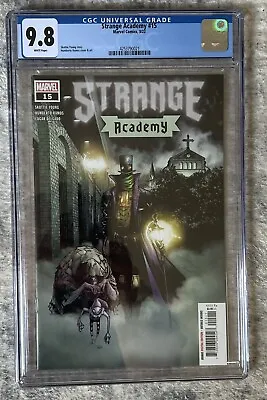 Buy Strange Academy #15 - CGC 9.8 - 1st Cover Appearance Gaslamp - Marvel 2022 • 43.65£