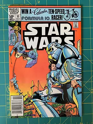 Buy Star Wars #53 - Nov 1981 - Vol.1 - Marvel - Newsstand Edition - (8392) • 5.44£