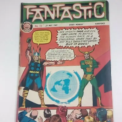 Buy Fantastic #15 1967 Thor,X-Men Reprints + Tales Of Suspense Iron Man • 7.50£