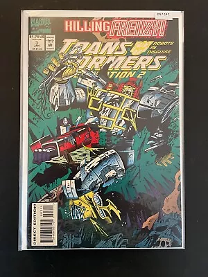Buy Transformers: Generation 2 #3 1994 High Grade 9.4 Marvel Comic Book D57-147 • 7.96£