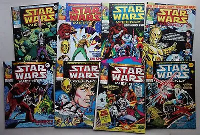 Buy Star Wars Weekly Comic #12-20 (1978) X 8 2 FN But Most Missing Rear Cover • 0.99£