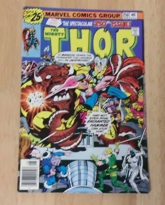 Buy Mighty Thor #250 1976 Sharp Vf Asgard In Shambles,odin Mad,mighty Mangog • 11.92£