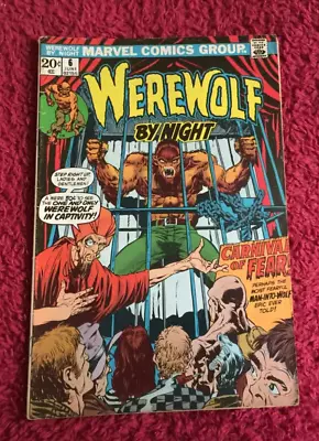 Buy Free P & P ; Werewolf By Night #6, June 1973: Len Wein, Mike Ploog (KG) • 9.99£
