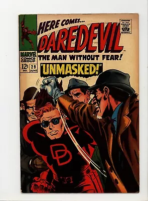 Buy Daredevil 29 F+ Fine+ 1st Appearance  The Boss   1967 • 14.18£