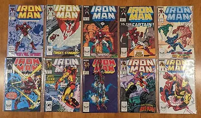 Buy Iron Man #225-275,280, Giant Sized Annual 9, 12, (1987-1992) Lot Of 54, VF+/NM • 119.14£