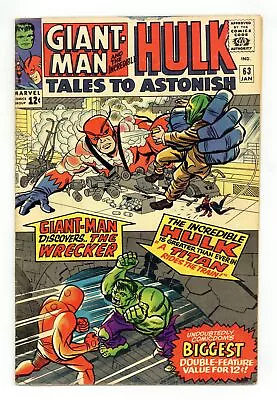 Buy Tales To Astonish #63 VG 4.0 1965 • 71.95£