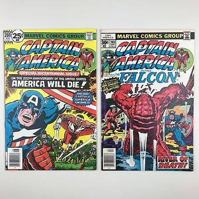 Buy Captain America #200 & 208 (1976-1977) 1st Brief Arnim Zola • 16.22£