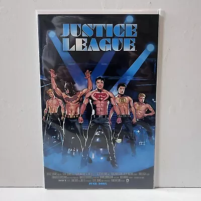 Buy Justice League Comic #40 Movie Poster Variant (Magic Mike) - DC Comics • 6.99£