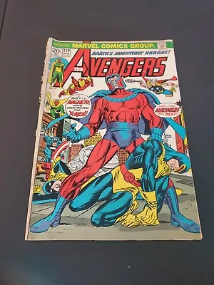 Buy THE AVENGERS Comic Book Vol 1 Number 110 Marvel April 1973 See Pictures Stan Lee • 11.98£