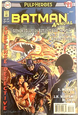 Buy Batman Annual. # 21. May 1997. 64 Pages. Dc Comics. Joel F. Naprstek. • 3.59£