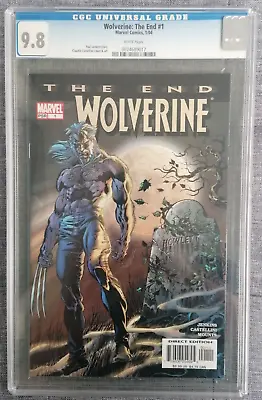 Buy WOLVERINE: THE END #1 2004 Marvel Comics CGC 9.8 NM White Pages • 34.99£