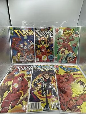 Buy 6	Vintage Flash Lot#1 Comic Books • 27.66£