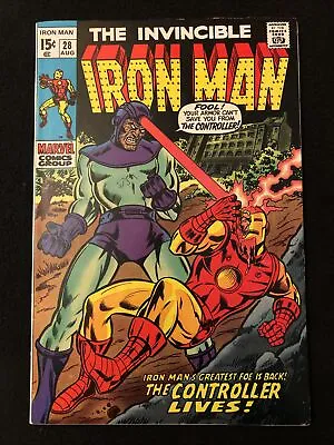 Buy Iron Man 28 7.0 7.5 Marvel 1970 The Controller 1st Howard Starks Mylite 2  Ij • 24.12£