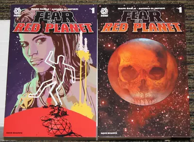 Buy Aftershock Fear Of A Red Planet #1 TWO COVER SET A & 1:15 Variant - Sable • 6.37£