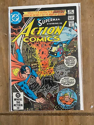 Buy Superman Starring In Action Comics #529 VF • 10£
