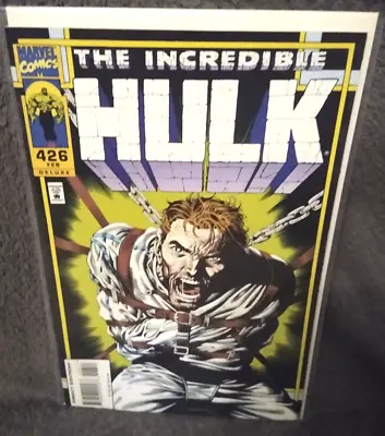 Buy INCREDIBLE HULK #426 NM Marvel 1995 - Gary Sharp Straightjacket Cover • 3.92£